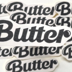 bts butter stickers etsy