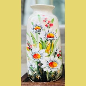 Ceramic Vases for Flowers, Multisize Bud Vase, Unique Home Decoration Shelf Vase, Wedding 23 Centimeters