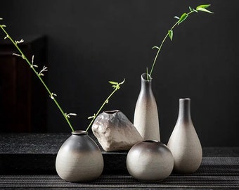 Flower Vases Traditional Retro Style Ceramic Vase Lliving Room Home Decoration