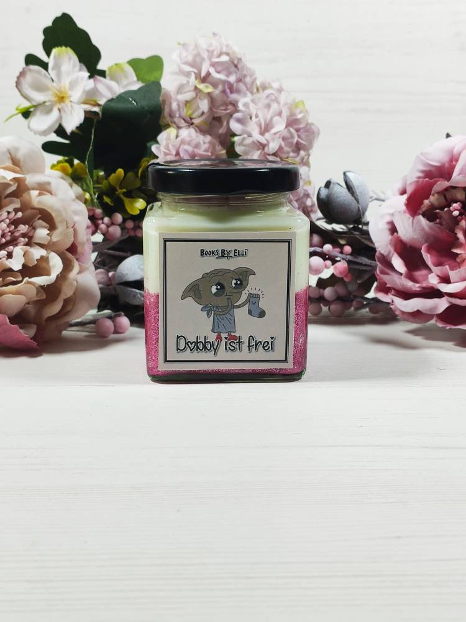 Dobby est libre Soya Candle bougie Harry Potter Etsy
