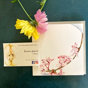 Biglietto di auguri individuale - Blossom
