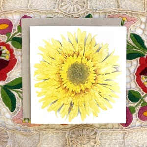 Biglietto di auguri individuale - Golden Fibonacci (dente di leone)