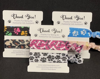 Veterinary Assistant Thank you! Thanks For Being An Awesome Vet assistant! Thank You Card. Vet Tech Week. Vet Tech Thank You