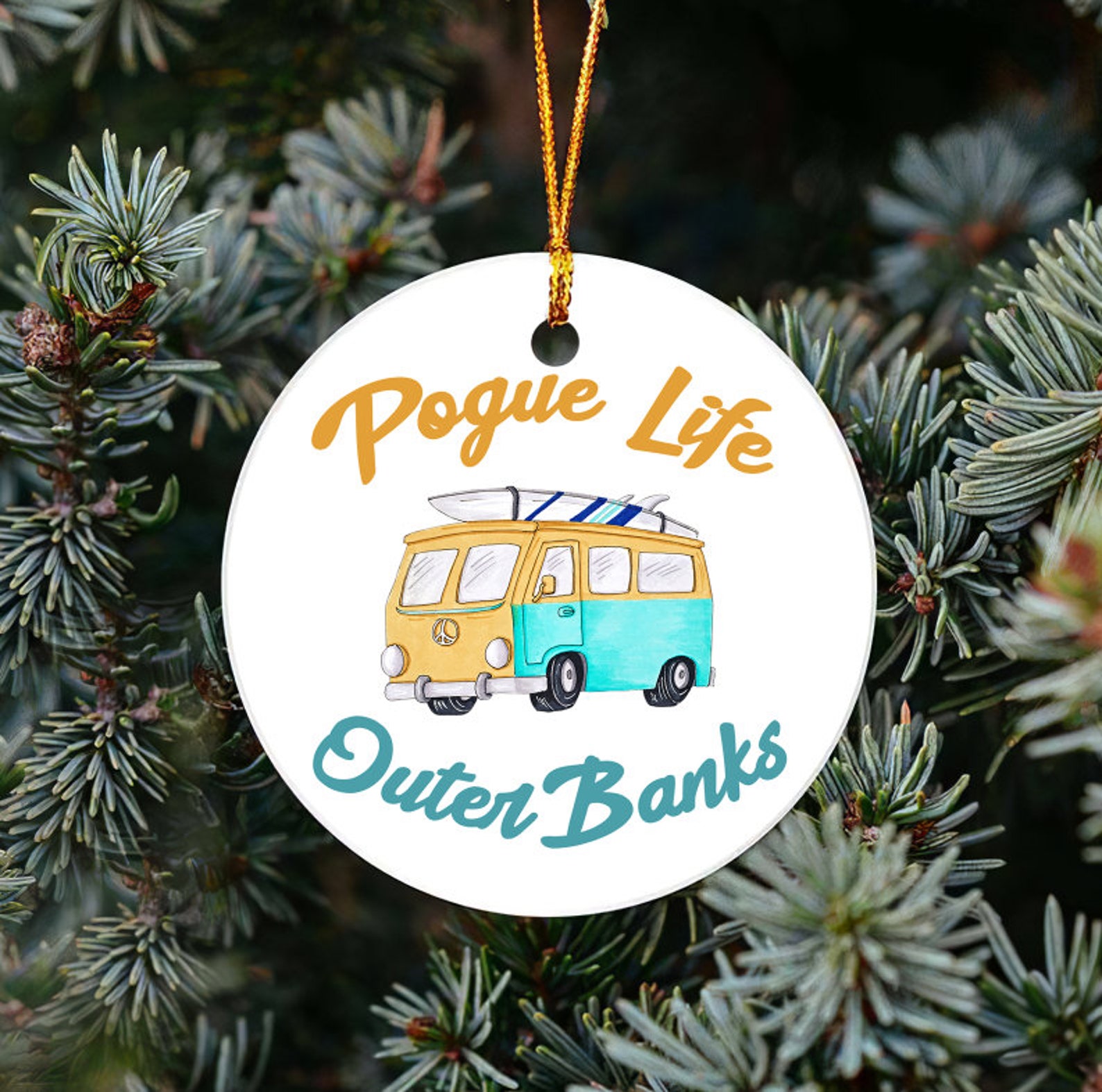 Outer Banks Pogue Life Ornamen for Christmas Outer Banks Etsy