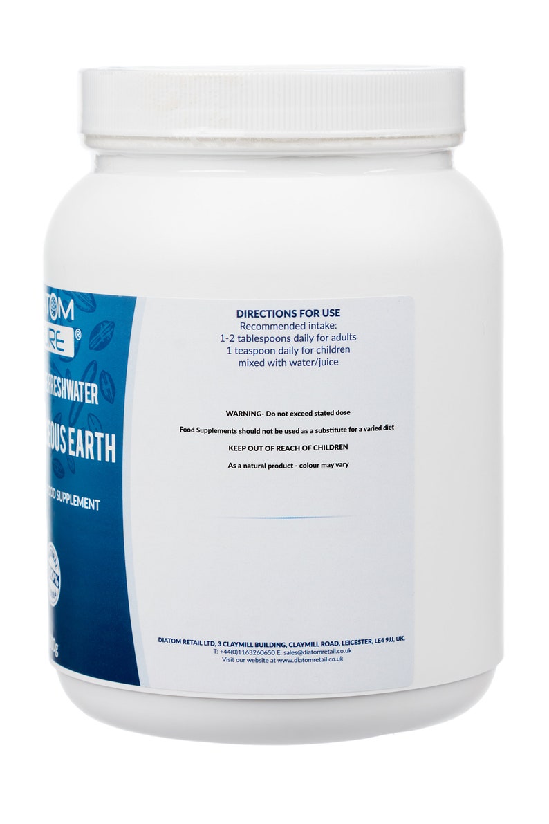 500g DiatomPure Human Supplement Food Grade Diatomaceous Etsy