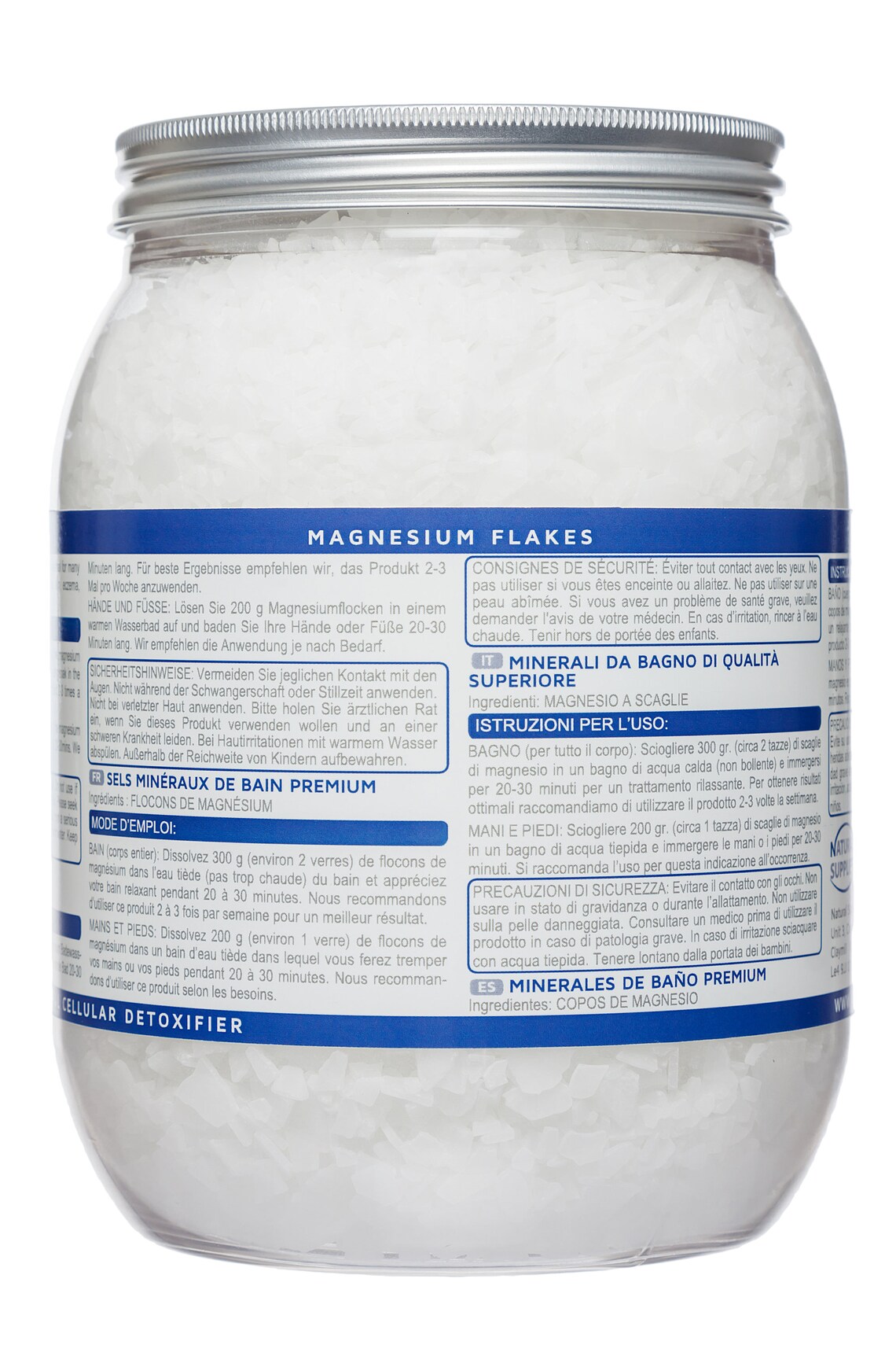 1.2KG Magnesium Flakes 100 Natural Premium Bath Salts Etsy