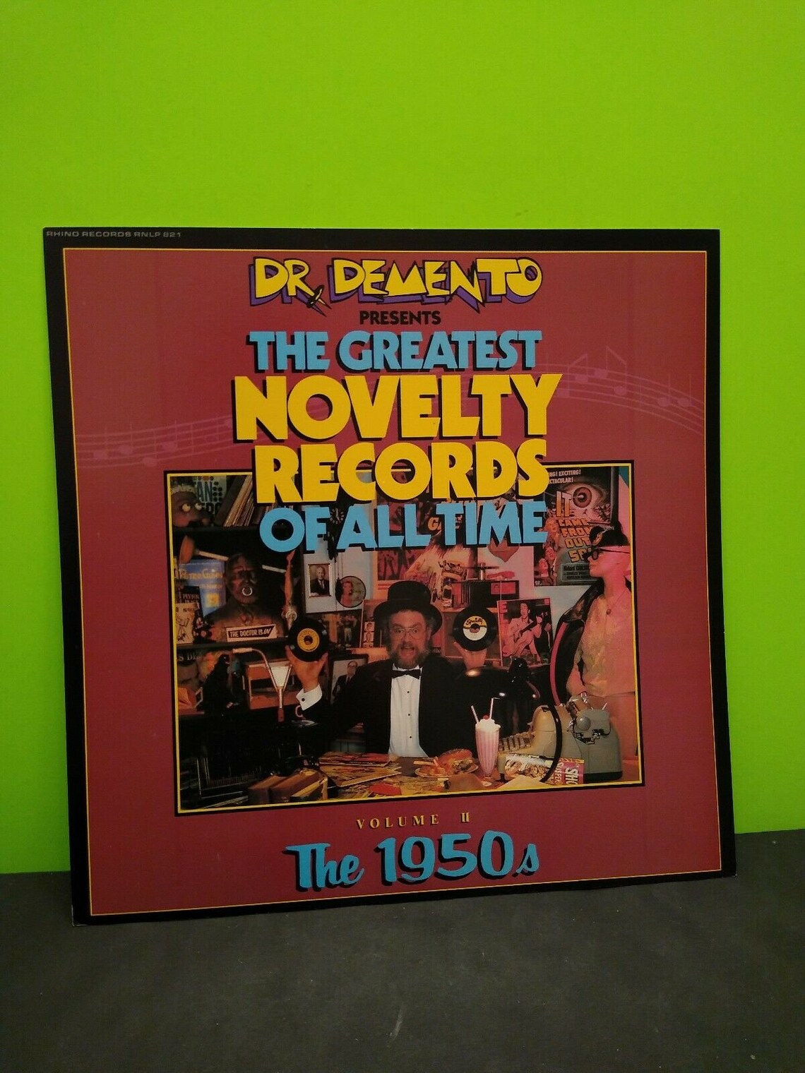 Dr. Demento Presents Novelty Records Of All Time LP Flat Promo Etsy