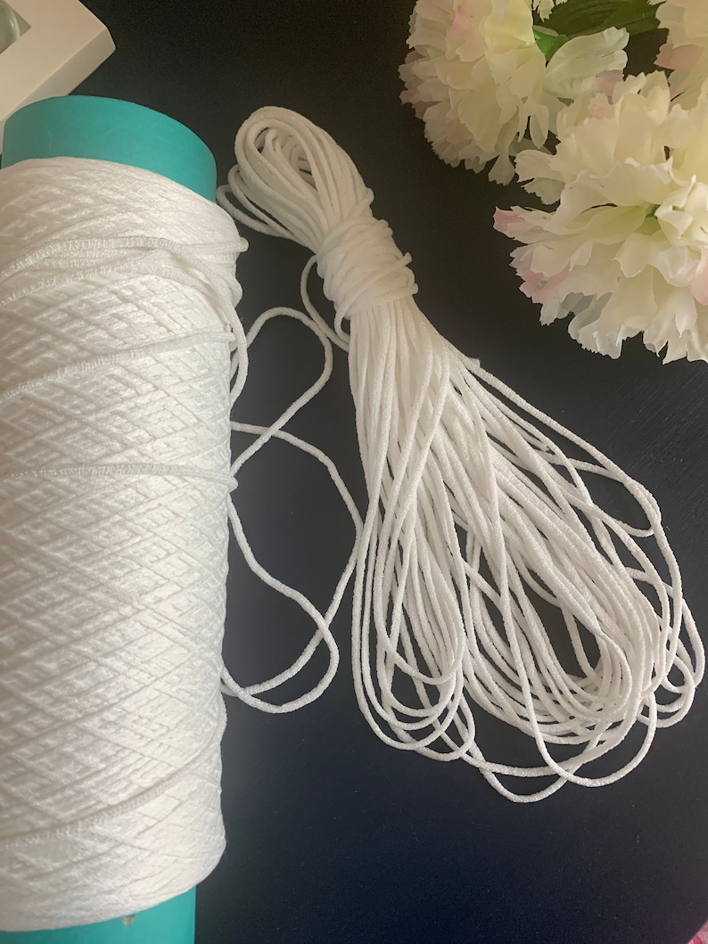 5750yards Elastic Cord Elastic for Face Mask Elastic Cord Etsy