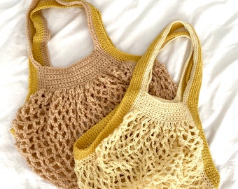 Handmade Crochet Market Bags