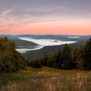 Appalachian Mountains Sunrise, Landscape Photography, Fine Art Print