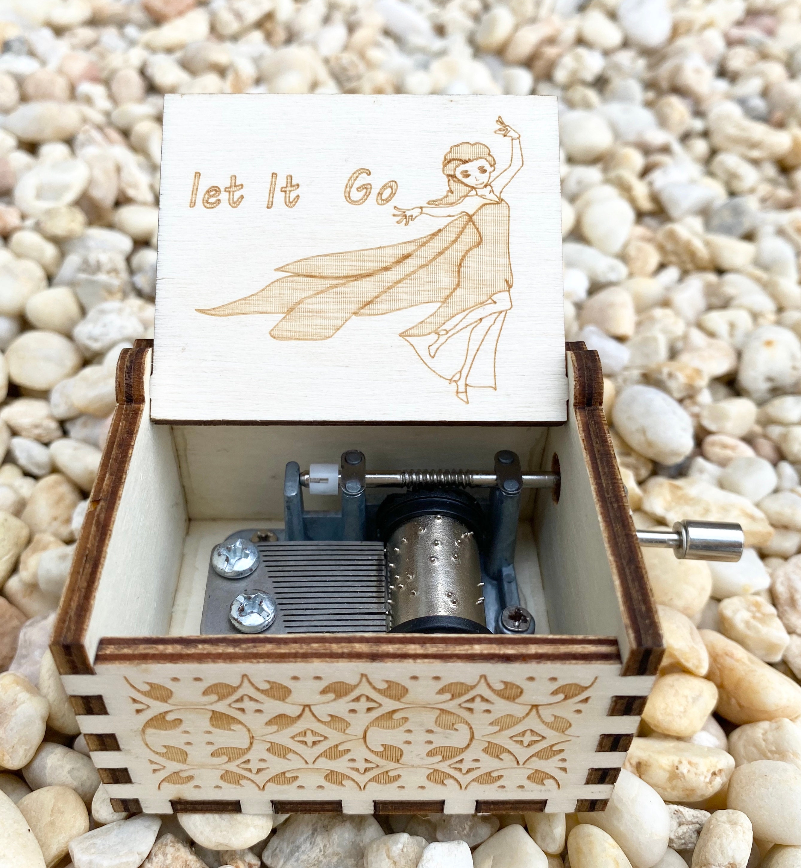 Music Box Gift for Daughter Kids Birthday Gift / Handcranked Etsy