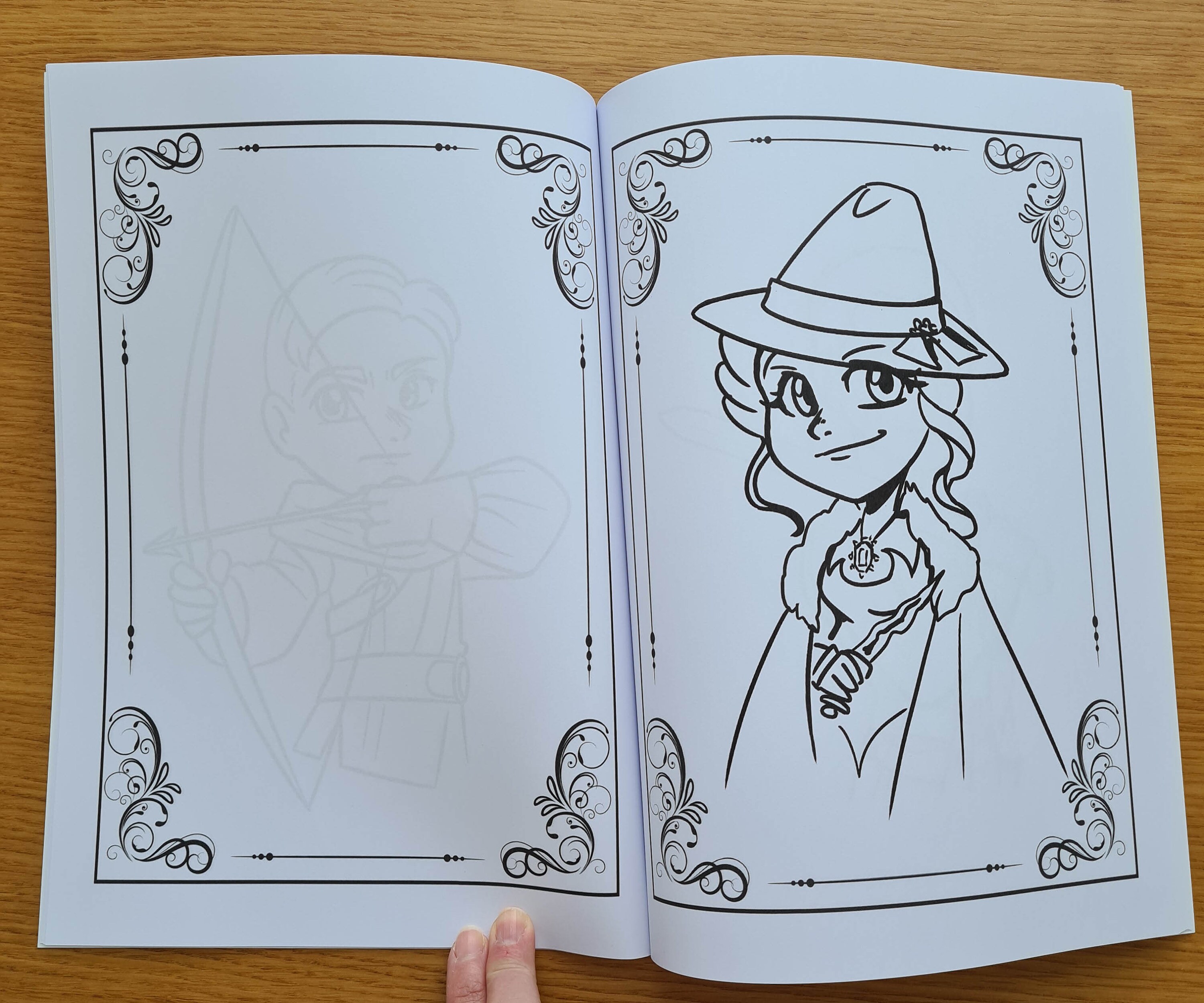 Once Upon a Time Coloring Book - Etsy UK