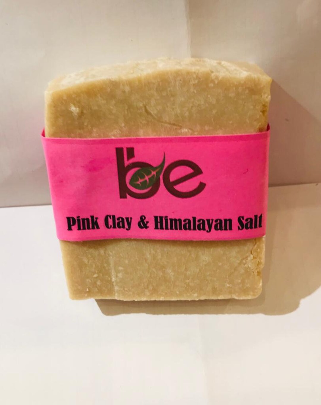 PINK CLAY & Himalayan Salt Soap 120G Pink Clay Soap,pink Himalayan Salt ...