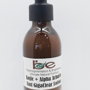 Kojic Acid and Alpha Arbutin Fast GigaClear Lotion, 150ML Fast Glow Lotion, Kojic Acid, Alpha Arbutin
