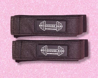 Glitter Lifting Straps | Fitness Gifts for Women | Fitness Equipment For Women | Wrist wraps | Wrist Straps | Weight lifting | Cute Gym Gear