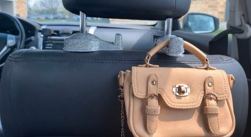 Car Handbag Holder – Between Naps on the Porch