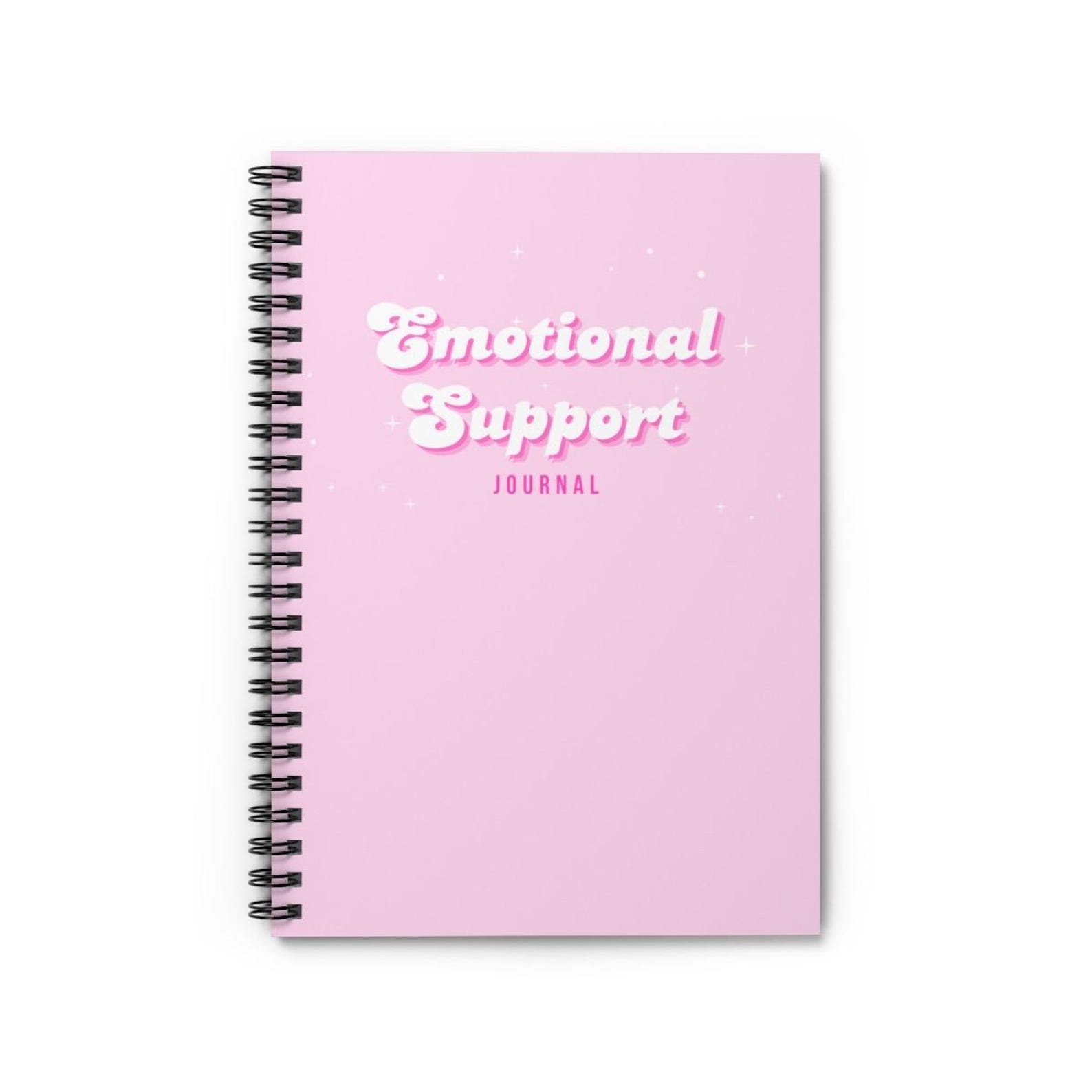 Girly Fitness Journal Planner, Pink Lifestyle Wellness Journal, Weight