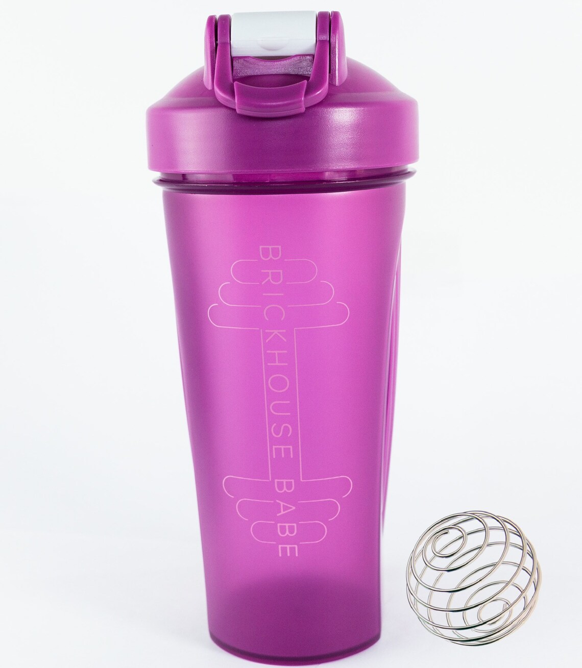 Bling Blender Bottle Basic Blender Bottle Pink White Etsy