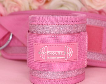 Fitness Equipment For Women, Glitter Ankle Straps for Cable Machine, Birthday Fitness Gifts for Women, Glute Workouts, Kickbacks, Exercises