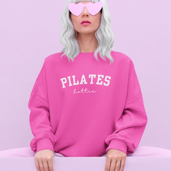 Pilates Gifts | Pilates SweatShirt | Pilates tshirt | Self Care shirt | Y2K | Pilates Shirt | Pilates Hottie | Gym Top | Yoga Sweatshirt