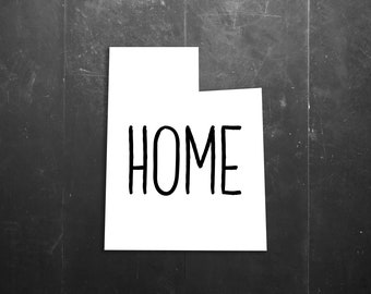 Utah State Home / Love Vinyl Window/Car/Sign Decal DSUT