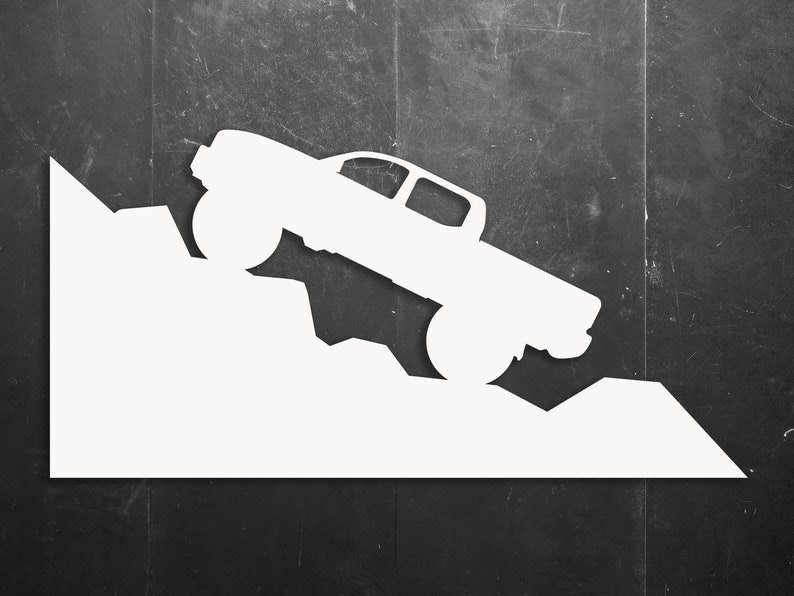 Toyota Rock Crawling Vinyl Window/car/sign Decal Etsy
