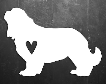 Cavalier King Charles Spaniel Dog Love Vinyl Window/Car/Sign Decal DKCAV
