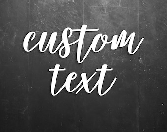 CUSTOM Pantry/Closet/Garden Organizing Vinyl Decals DPL