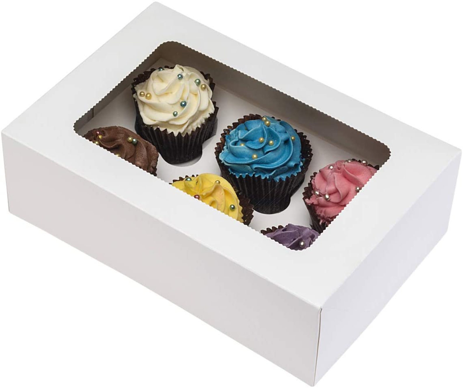 10 x 6 count cupcake boxes Etsy