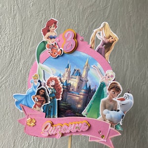 CUSTOMIZABLE CAKE TOPPER