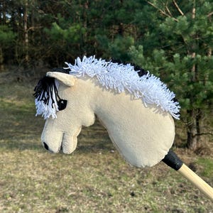 Fjord hobby horse toy horse head on the stick