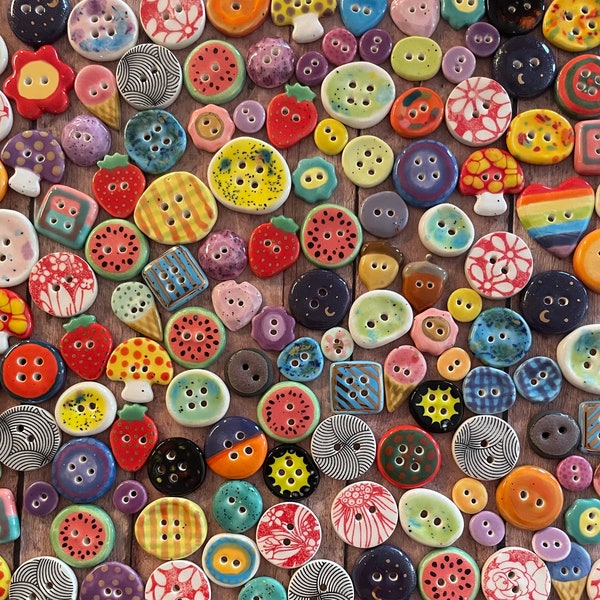 Unique Buttons Etsy
