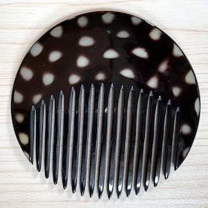 Dyed Buffalo Horn Comb, Comb For Hair, Buffalo Horn Comb, Anti Static Comb, Curly Hair Comb