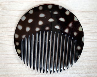 Dyed Buffalo Horn Comb, Comb For Hair, Buffalo Horn Comb, Anti Static Comb, Curly Hair Comb