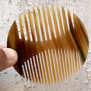 Comb For Hair Buffalo Horn, Comb For Hair, Buffalo Horn Comb, Anti Static Comb, Curly Hair Comb, Handcrafted comb