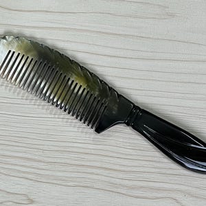 Hair Comb From Buffalo Horn, Comb For Hair, Wedding Comb, Gifts For Her, Mothers Day Gifts, Hairbrush Comb, Comb For Treated Hair