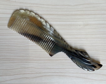 Beautiful Comb From Buffalo Horn, Comb For Hair, Wedding Comb, Gifts For Her, Mothers Day Gifts, Hairbrush Comb, Handcrafted comb, Fish comb