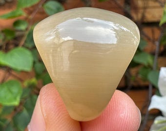 Chunky Ring, Handmade Horn Ring, Gift for Girl - Size 10