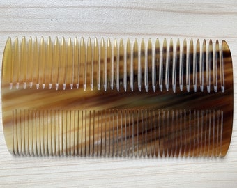 Big Size Buffalo Horn Comb, Comb For Hair, Horn Comb, Anti Static Comb, Curly Hair Comb, Handcrafted comb, Gift for her, beautiful comb