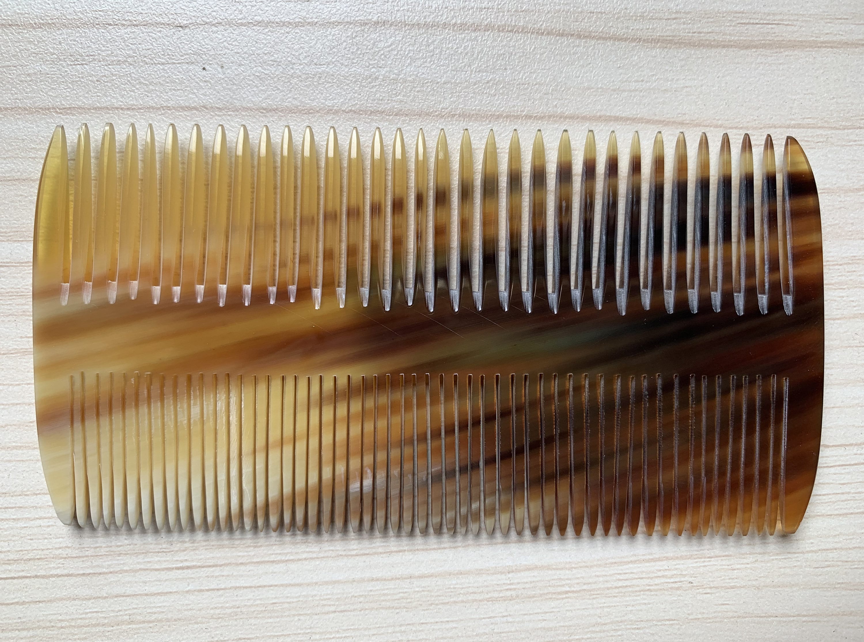 Big Size Buffalo Horn Comb, Comb for Hair, Horn Comb, Anti Static Comb ...