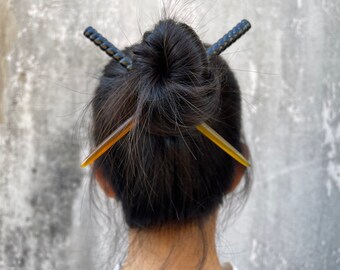 Assorted Horn Hair Stick , Anti Static Hair Accessories  display picture 1