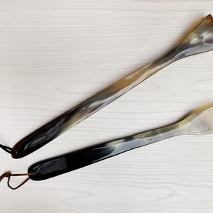 Rascador de espalda de cuerno de búfalo