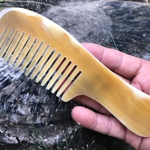 Hair Comb From Buffalo Horn, Comb For Hair, Wedding Comb, Gifts For Her, Mothers Day Gifts, Hairbrush Comb, Comb For Treated Hair
