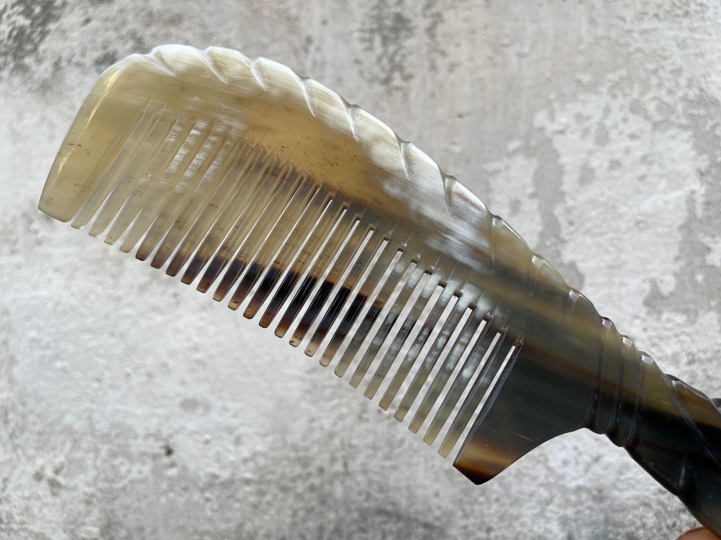 Beautiful Comb From Buffalo Horn, Comb for Hair, Wedding Comb, Gifts ...