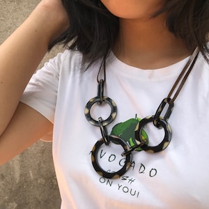Horn Chain Link Necklace, Buffalo Horn Chain Necklace, Buffalo Horn Necklaces Vietnam, Necklace from Horn, Buffalo Horn Necklace Wholesale