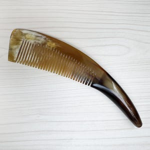 Haarkamm aus echtem Büffelhorn, Geschenk für Sie
