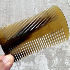 Buffalo Horn Comb, Comb For Hair, Horn Comb, Anti Static Comb, Curly Hair Comb, Handcrafted comb, Gift for her, beautiful comb