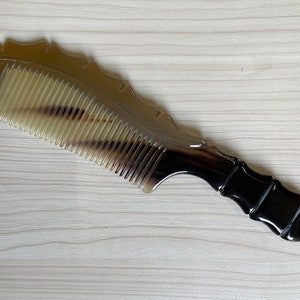 Hairbrush Comb, Hair Comb From Buffalo Horn, Comb For Hair, Wedding Comb, Gifts For Her, Mothers Day Gifts, Comb For Treated Hair