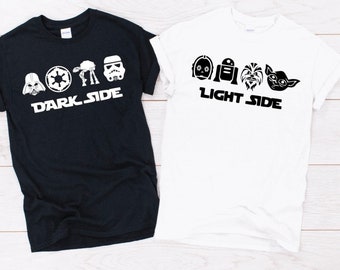 Light Side. Dark Side. Star Wars inspired shirt