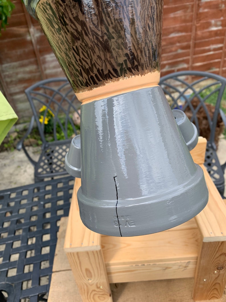 Peaky Blinders inspired Tommy Hand Painted Pot Person Garden Etsy